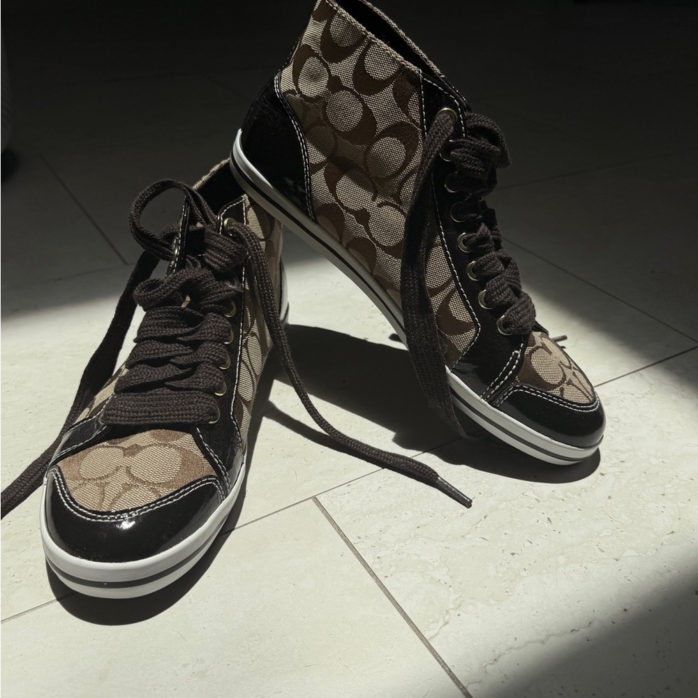 Authentic Coach BRANDI Q1083 signature high topten - Picture 9 of 12